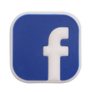 Facebook Croc Charm